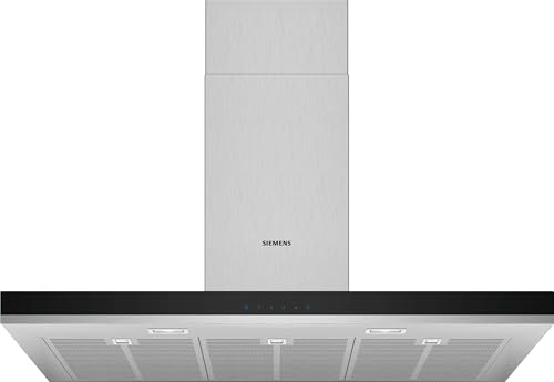 SIEMENS Hotte décorative 90 cm 739 m3h inox LC97BHM50 - vue 4