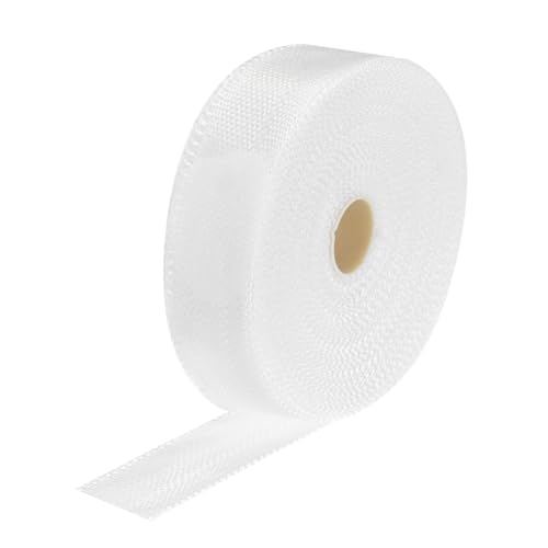 Image of MECCANIXITY 1pcs Fiberglass Cloth Tape 30m(33 Yard) x30mmx0.15mm C Glass Fiber Fiberglass Mesh Glass Fiber Mesh Woven Fiberglass Fabrics Insulation Tape for Reinforcement Repair