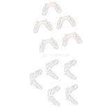 . Transparente: perfecto aplicable a todo tipo de marcos ópticos de placa, placas de gafas de sol, marcos de plástico, también para anteojos, gafas de sol, anteojos, etc.