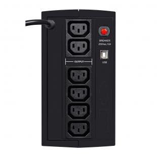 Ever Duo 850 Avr Usb Alimentation D'énergie Non Interruptible Interac - vue 5