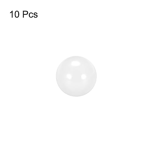 sourcing map 10STK 2,5 mm Keramik Lagerkugeln, ZrO2-Zirkoniumoxid Kugel G5 Präzision
