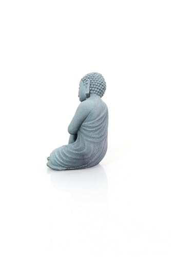 Image of Aquarium Ancient Thinking Buddha Statue for Fish Tank Decorations and Home Decor Natural Looking