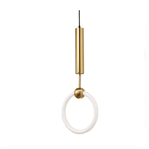 Pendentif Nordique en Fer Finition Ombre Portée pour Éclairer Cuisine Sombre