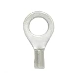Non-Insulated 22-18 AWG Gauge Ring Connector - 1/4