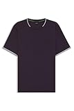 boss 92 % coton, 8 % élasthanne BOSS Taul T-Shirt, Violet Moyen 517, XL Hommes