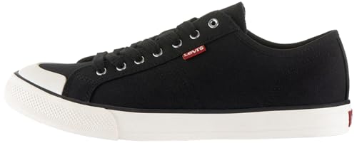Levi's Hernandez, Zapatillas Hombre, Negro (Regular Black), 39 EU