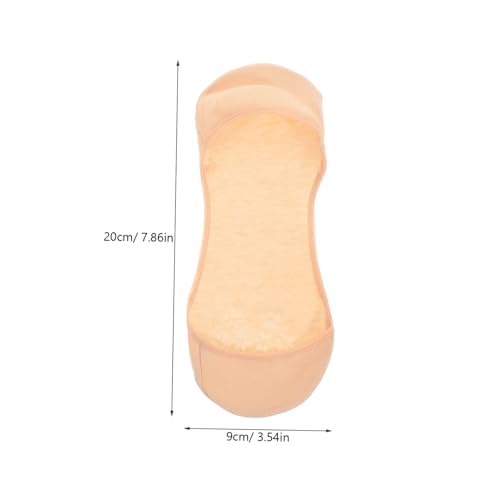 KESYOO 1 Pair No Show Socks Low Cut Non Slip Cotton Socks for Loafers and Flats Breathable for High Heels Comfortable Everyday Wear Summer Essential2