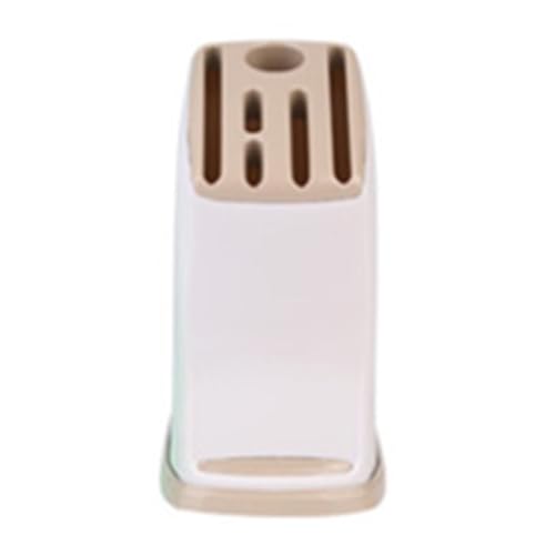 Grand bloc à couteaux universel, rangement peu encombrant des couteaux Bloc à couteaux moderne à lattes flexibles Bloc à couteaux élégant non équipé