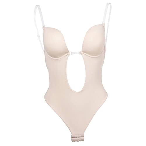 Corset nu robe bodys femmes noir S de BESTYASH pour un maintien invisible