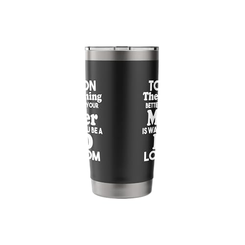 To My Son Watching You Be a Dad Fathers Day Gift From Mom Stainless Steel Insulated Tumbler