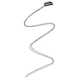 √ Diseño elegante, cadena para el cabello trenzada con borla de pedrería, clip en la cabeza y envuelva la cadena alrededor de su cabello, decorada con sus diversos peinados.