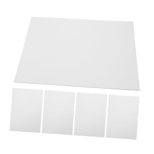 NUOBESTY 5pcs Grey Board Photo Mounting Cardboard Thick DIY Crafting Backing for Picture Frames Mailing Protection Cuttable for Creative Projects