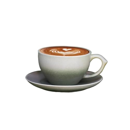 Tasse service vaisselle décorative table cuisine avec soucoupe céramique - 2