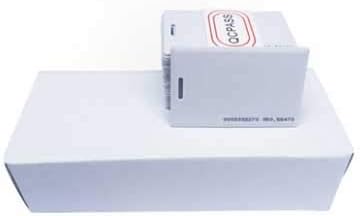 125KHz RFID ID/EMEM Card - Thick (Round Coil)100 PCS