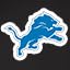 Detroit Lions Logo Black
