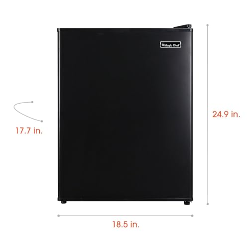 Image of Magic Chef 2.4 cu. ft. Mini Fridge in Black