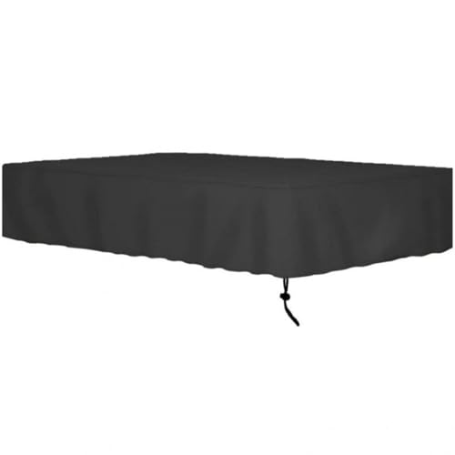 Funda para mesa de billar impermeable y cubierta protectora antipolvo con cordón 6