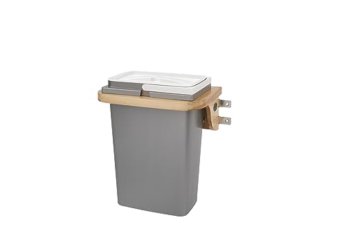 Rev-A-Shelf Wood Vanity Cabinet Door Mount Waste Container