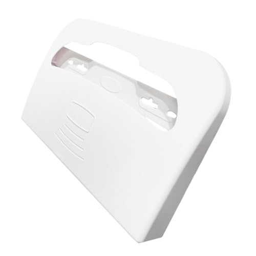 CHILDWEET White Toilet Seat Cover Paper Holder Abs Toilet Seat Cover Paper Towel Holder Toilet Seat Cover Organizer Toilet Tissue Holder for Bathroom