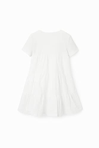 Desigual One Size Girl Woven Dress Short Sleeve2