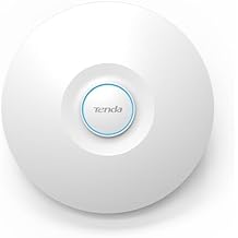 Tenda WiFi 6 Wireless Access Point, AX3000 Dual-Band Ceiling Mount WiFi Access Point for Bussiness, PoE+ Powered, Long-Range Coverage, IEEE 802.11ax Wave 2, OFDMA, MU-MIMO, Seamless Roaming I29-V2.0