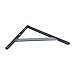 Stahlwinkel Grau Silber Fortex 20 x 30 cm