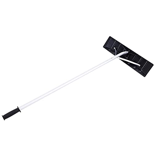 Pelle à neige et brosse rétractable pour sécuriser le toit de la maison