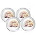 Embellish Hard plastic 6 Inch Clear Plates 20 Count Pack Of 2
