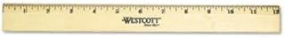 ACM05011 - Westcott Wood Ruler with Single Metal Edge