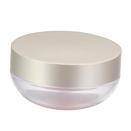 NOLITOY Travel-friendly Elastic Mesh Powder Box Makeup Powder Container Portable Case Design Great for Daily Use