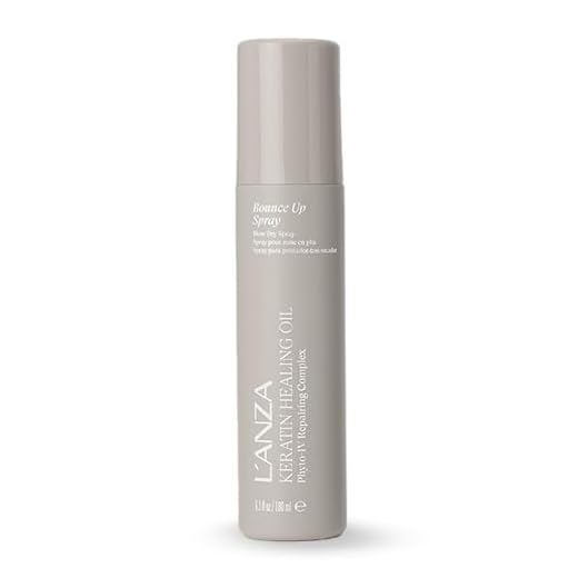 L'ANZA Keratin Healing Oil Bounce Up Spray , Boosts Volume and Shine, With a Weightless Formula, for an Extra Push of Fullness, Body & Bounce (6.1 Fl Oz)