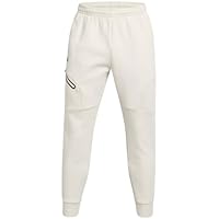 Under Armour Unstoppable Fleece Jogginghose weissschwarz, 2XL Herren