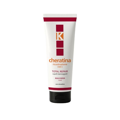 K-Cheratina, Maschera Ricostruzione, Trattamento Professionale con Cheratina per Ristrutturazione di