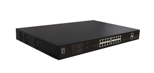 Levelone FGP-2031 Switch Di Rete Non Gestito Fast Ethernet (10-100) Supporto Power Over Ethernet 1U Nero