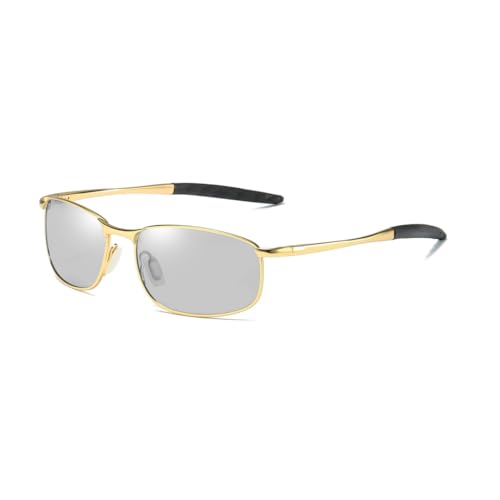 Karsaer Classic Polarized Photochromic GLasses for Men Sports Driving Sunglasses E1086