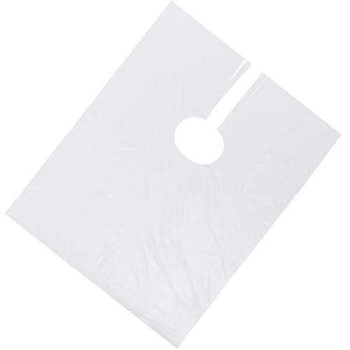 50 capas desechables para corte de cabello 64x84 cm impermeables para salones y uso doméstico miniatura 1