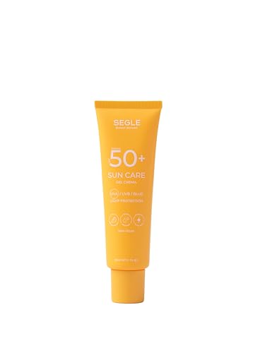 Segle Clinical | Solar Crema Facial | Protección facial SPF50+ | Muy alta protección UVB, UVA, IR y luz azul | Resistente al agua | 50 ML