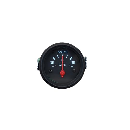 Reliable Aftermarket Parts Ford Tractor Ammeter Gauge 30 Amp Black