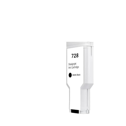 Cartouche 728 Noir Mat évite les lignes floues sur Designjet T730 T830