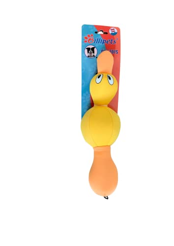 Billipets Floating Dog Toys Duck. Durable and Tough Colorful Neoprene Dog Toy. Ideal for Water War, Interactive Game of Tug and Fetch, Size: 30cm - Image 3