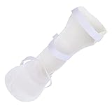 下垂足装具、アキレス腱断裂のために足をまっすぐな角度に保つ左調節可能な足首矯正装具(左足)