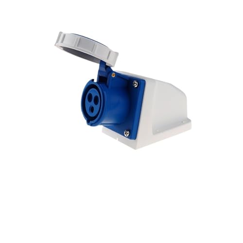 Enchufe industrial IP67 resistente al agua con base de 4 núcleos 32A 2