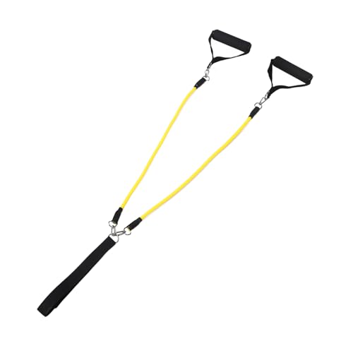 VANZACK Ergonomic Handle Swim Training Belt Resistance Cords for Adults Pull up Assistance Bands Pool Exercise Equipment Swimming Training Tool