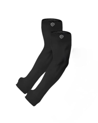 SHINYMOD Arm Sleeves for Men Women UV Sun Protection Compression Arm Warmer Tattoo Cover Up, Sports Golf Cooling Sleeves