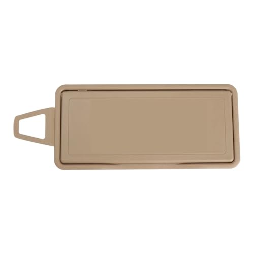 サンバイザー バニティミラーカバー 2208100110 バニティミラーカバー 左/右 車用サンシェードバイザー ベンツ Sクラス W220 98-05対応(Beige Right)