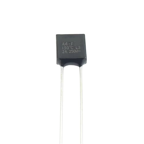 Fusible thermique A4-F interrupteur de température carré TF 130 °C 2A 250V AUPO RH 10x