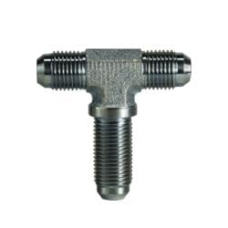 27038 Bulkhead Branch Tee, 3/4 in 37 deg JIC x 3/4 in 37 deg JIC x 3/4 in 37 deg JIC, Steel