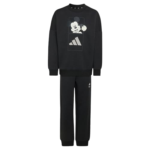 adidas Unisex niños Disney Mickey Mouse Jogger Track_Suit, black/off white, 18-24 Months