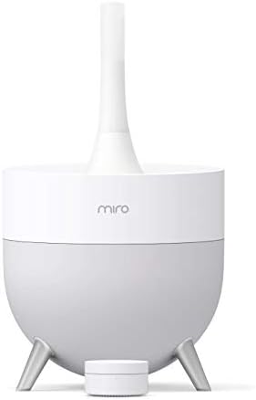 Miro NR07S Humidifier - Completely Washable Modular Humidifier, Easy to Clean, Easy to Use, Large Room - Cool Mist, Sanitary, Top-Fill Ultrasonic Humidifier with Whisper Quiet and Powerful Output