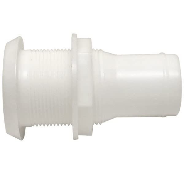 Perko Boat Thru Hull 301-8 | 1 1/2 Inch White Plastic